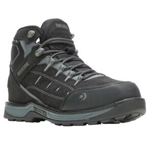 Wolverine W10553 Edge LX Black/Grey Composite Toe WP Work Boot Men's 11